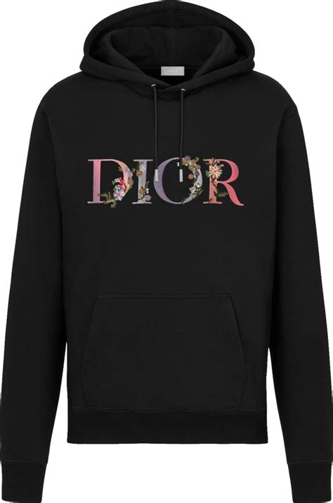 dior pullover schwarz|dior hooded hoodie.